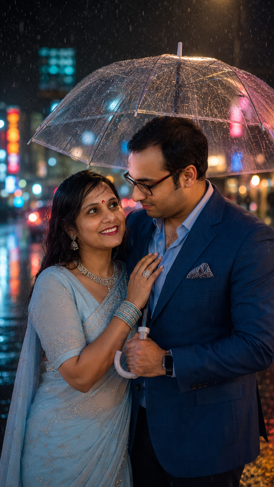 Anniversary Romantic like a Movie Scene