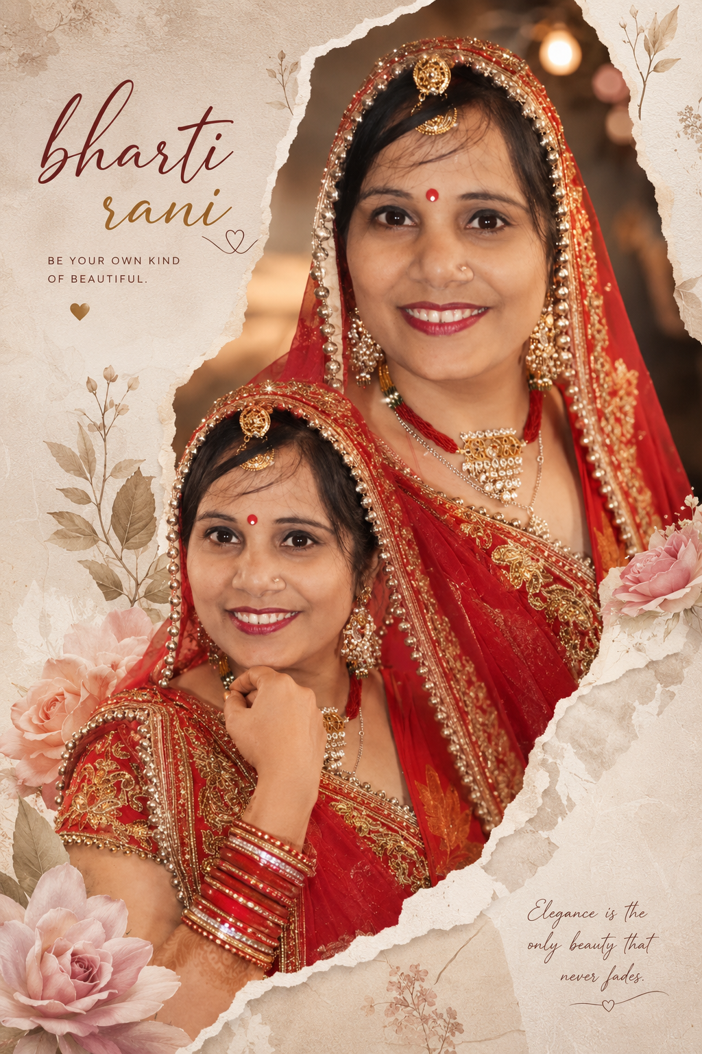 Soft Elegant Collage Poster